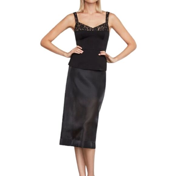 BCBGMAXAZRIA corset‎ lace top Size XSMALL - Picture 10 of 14